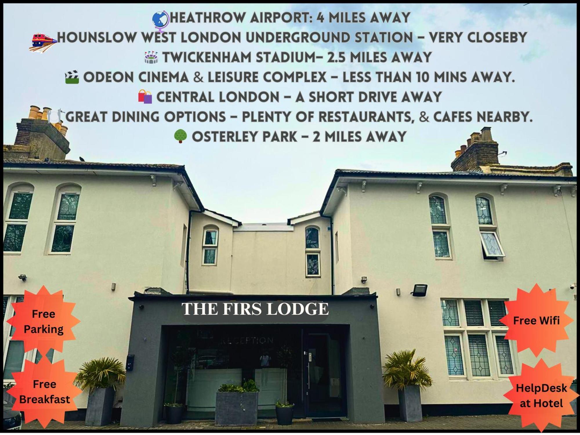 Oyo Firs Lodge London Heathrow Hounslow Exterior photo